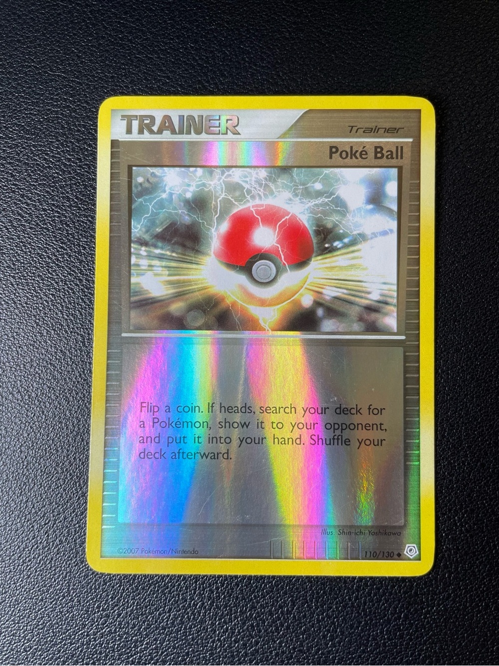Poke Ball #110/Reverse Holo/Pokemon Diamond & Pearl